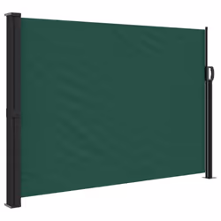 vidaXL Retractable Side Awning Outdoor Privacy Screen Balcony Sunshade Shelter - 140 x 500 cm