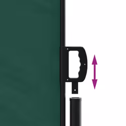 VidaXL 4004425 patio umbrella Dark Green - Additional view 5