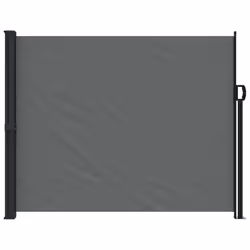 vidaXL Retractable Side Awning Outdoor Privacy Screen Anthracite 160x500 cm