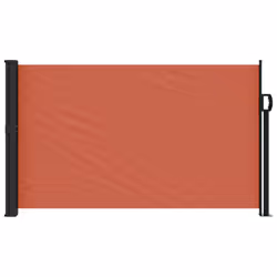 vidaXL Retractable Side Awning Outdoor Privacy Screen Balcony Sunshade Shelter - terracotta, 120 x 600 cm - Additional view 2
