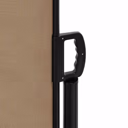 vidaXL Retractable Side Awning Outdoor Privacy Screen Balcony Sunshade Shelter - taupe, 120 x 600 cm - Additional view 7