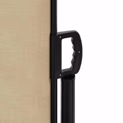 vidaXL Retractable Side Awning Outdoor Privacy Screen Balcony Sunshade Shelter - beige, 140 x 600 cm - Additional view 7
