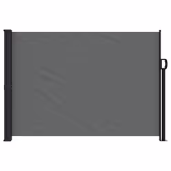 vidaXL Retractable Side Awning Outdoor Privacy Screen Anthracite 140x600 cm