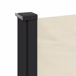 vidaXL Retractable Side Awning Outdoor Privacy Screen Shade Cream180x600 cm - Additional view 6