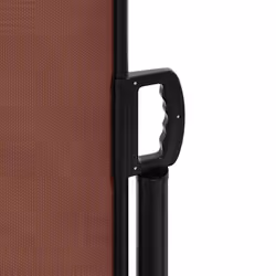 vidaXL Retractable Side Awning Outdoor Privacy Screen Shade Brown 200x600 cm - Additional view 7