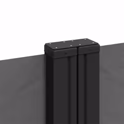 vidaXL Retractable Side Awning Outdoor Privacy Screen Balcony Sunshade Shelter - anthracite, 100 x 600 cm - Additional view 6