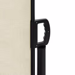 vidaXL Retractable Side Awning Outdoor Privacy Screen Balcony Sunshade Shelter - cream, 120 x 600 cm - Additional view 7