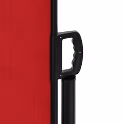 vidaXL Retractable Side Awning Outdoor Privacy Screen Balcony Sunshade Shelter - red, 120 x 600 cm - Additional view 7