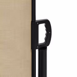 vidaXL Retractable Side Awning Outdoor Privacy Screen Balcony Sunshade Shelter - beige, 140 x 600 cm - Additional view 7