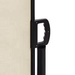 vidaXL Retractable Side Awning Outdoor Privacy Screen Balcony Sunshade Shelter - cream, 180 x 600 cm - Additional view 7
