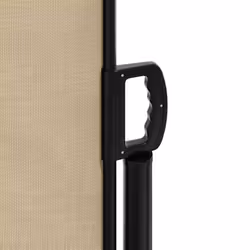 vidaXL Retractable Side Awning Outdoor Privacy Screen Balcony Sunshade Shelter - beige, 120 x 1000 cm - Additional view 7