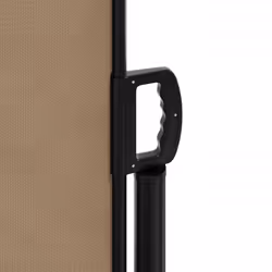 vidaXL Retractable Side Awning Outdoor Privacy Screen Balcony Sunshade Shelter - taupe, 140 x 1000 cm - Additional view 7