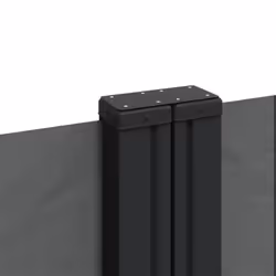 vidaXL Retractable Side Awning Outdoor Privacy Screen Balcony Sunshade Shelter - anthracite, 180 x 1000 cm - Additional view 6
