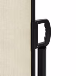 vidaXL Retractable Side Awning Outdoor Privacy Screen Shade Cream 200x1200 cm - Additional view 7