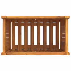 vidaXL Garden Planter with Liner Outdoor Flower Pot Box Solid Wood Acacia - 54 x 31 x 50 cm - Additional view 7