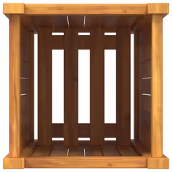 vidaXL Garden Planter with Liner Outdoor Flower Pot Box Solid Wood Acacia - 31 x 31 x 75 cm - Additional view 7