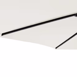 vidaXL Garden Parasol with Steel Pole Patio Umbrella Sun Parasol Bordeaux Red - white - Additional view 7