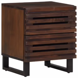 VidaXL 377431 nightstand/bedside table Brown