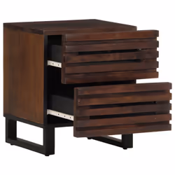 VidaXL 377431 nightstand/bedside table Brown