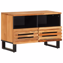 vidaXL TV Cabinet TV Stand TV Unit Entertainment Centre Solid Wood Acacia