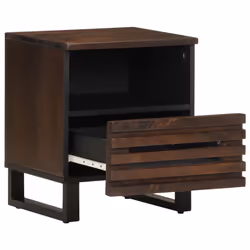 VidaXL 377471 nightstand/bedside table Brown - Additional view 4