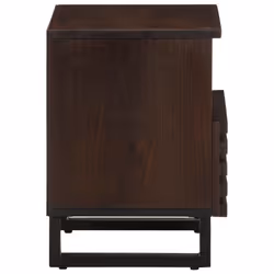 VidaXL 377471 nightstand/bedside table Brown - Additional view 5