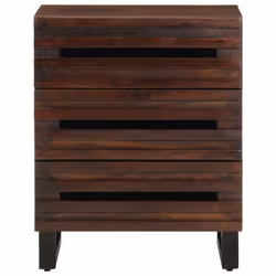 VidaXL 377483 nightstand/bedside table Brown