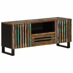 vidaXL TV Cabinet TV Stand Entertainment Centre Media Unit TV Unit Solid Wood - multicolour, solid acacia wood