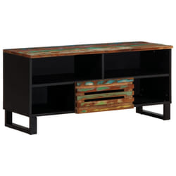 vidaXL TV Cabinet TV Stand Entertainment Centre TV Unit Brown Solid Wood Mango - multicolour, solid acacia wood
