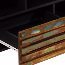 vidaXL TV Cabinet TV Stand Entertainment Centre TV Unit Brown Solid Wood Mango - multicolour, solid acacia wood - Additional view 7