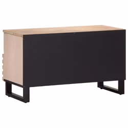 vidaXL TV Cabinet TV Stand Entertainment Centre Media TV Unit Solid Wood Mango - Additional view 4