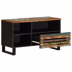 vidaXL TV Cabinet TV Stand Entertainment Centre TV Unit Solid Wood Acacia