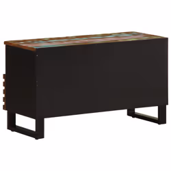 vidaXL TV Cabinet TV Stand Entertainment Centre TV Unit Solid Wood Acacia - Additional view 4