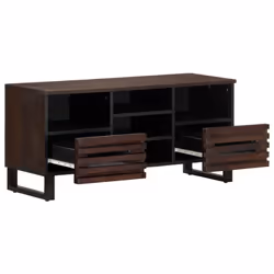 vidaXL TV Cabinet TV Stand Entertainment Centre TV Unit Brown Solid Wood Mango