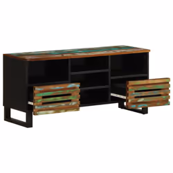 vidaXL TV Cabinet TV Stand Entertainment Centre TV Unit Solid Wood Acacia
