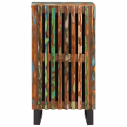 vidaXL Sideboard Storage Cupboard Cabinet Highboard Brown Solid Wood Mango - multicolour, solid acacia wood