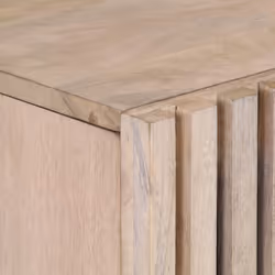 vidaXL Sideboard Storage Cupboard Side Cabinet Highboard Solid Wood Mango - light brown, solid mango wood - Additional view 6