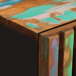 vidaXL Sideboard Storage Cupboard Side Cabinet Highboard Solid Wood Mango - multicolour, solid acacia wood - Additional view 6