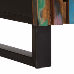 vidaXL Sideboard Storage Cupboard Side Cabinet Highboard Solid Wood Mango - multicolour, solid acacia wood - Additional view 7