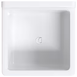 vidaXL Sink Washbasin for Wall Mounting Utility Laundry Wash Basin White Resin - Additional view 5