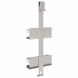 vidaXL Hanging Shower Caddy Bath Shower Shelf Brushed 304 Stainless Steel - Additional view 5