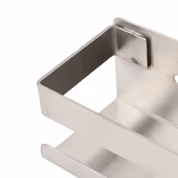 vidaXL Shower Shelf Shower Caddy Bathroom Shelf Brushed 304 Stainless Steel - Additional view 6