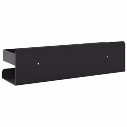 vidaXL Shower Shelf Shower Caddy Rack Matt Black Brushed 304 Stainless Steel - Additional view 5
