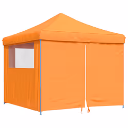 vidaXL Foldable Tent Canopy Patio Pavilion Gazebo Pop up Tent Marquee Canopy - with 4 sidewalls