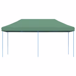 vidaXL Foldable Tent Pop-Up with 4 Side Walls Outdoor Party Tent Garden Gazebo - green, without sidewall