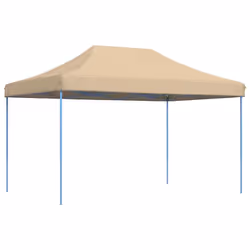 vidaXL Foldable Tent Pop-up Outdoor Party Tent Garden Gazebo Canopy Shelter - beige, without sidewall - Additional view 4
