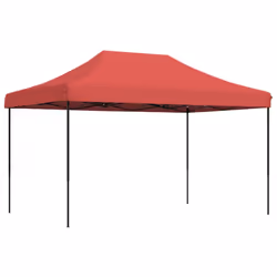 vidaXL Foldable Tent Pop-up Outdoor Party Tent Garden Gazebo Canopy Shelter - burgundy, without sidewall