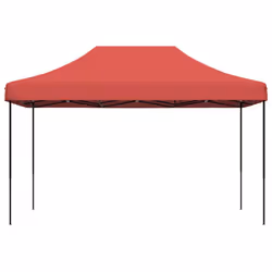 vidaXL Foldable Tent Pop-up Outdoor Party Tent Garden Gazebo Canopy Shelter - burgundy, without sidewall