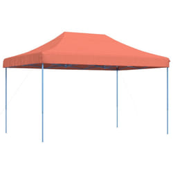 vidaXL Foldable Tent Pop-up Outdoor Party Tent Garden Gazebo Canopy Shelter - terracotta, without sidewall