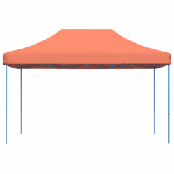 vidaXL Foldable Tent Pop-up Outdoor Party Tent Garden Gazebo Canopy Shelter - terracotta, without sidewall